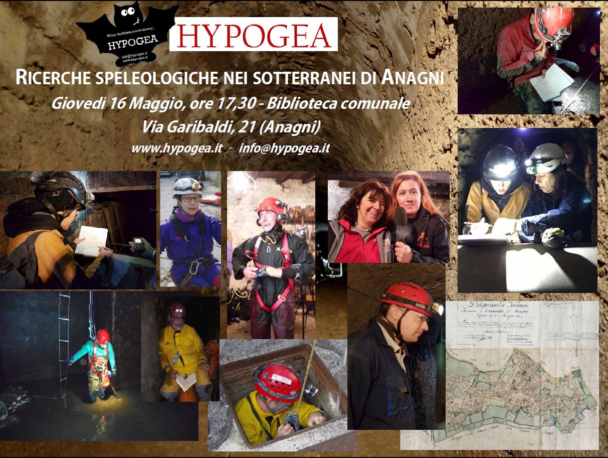 HYPOGEA ad ANAGNI 12 maggio 2019